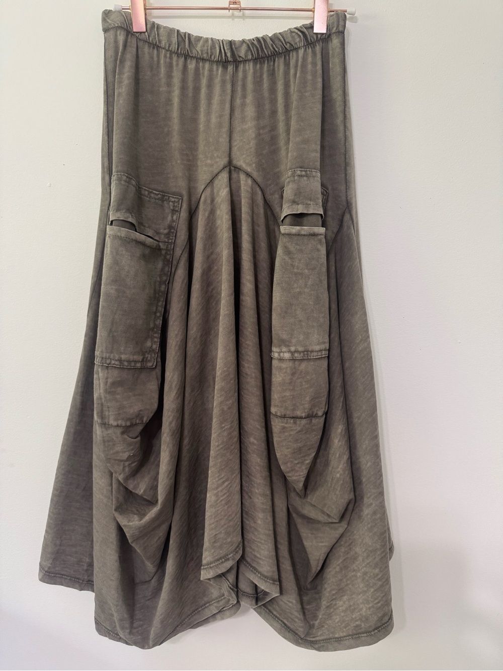 Women's Tempo Paris Bubble Skirt in Washed Charcoal